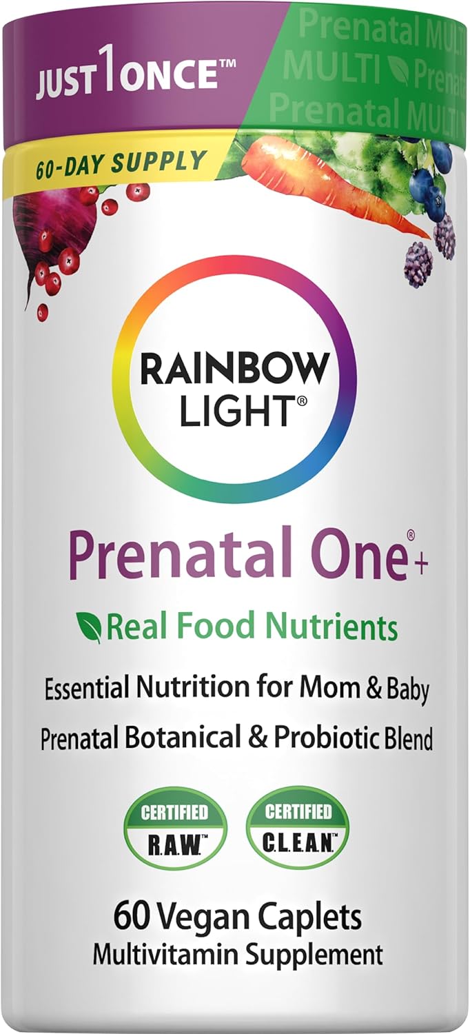 Rainbow Light Prenatal Multivitamin One + for Women - 60 Tablets - görsel 1