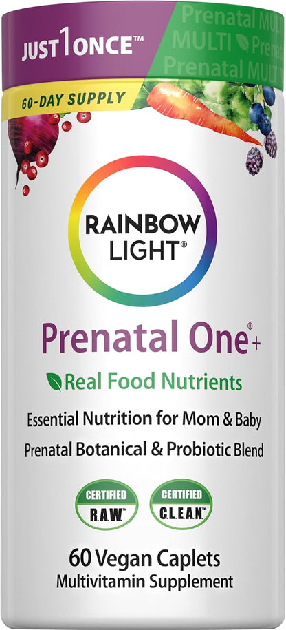 Rainbow Light Prenatal Multivitamin One + for Women - 60 Tablets
