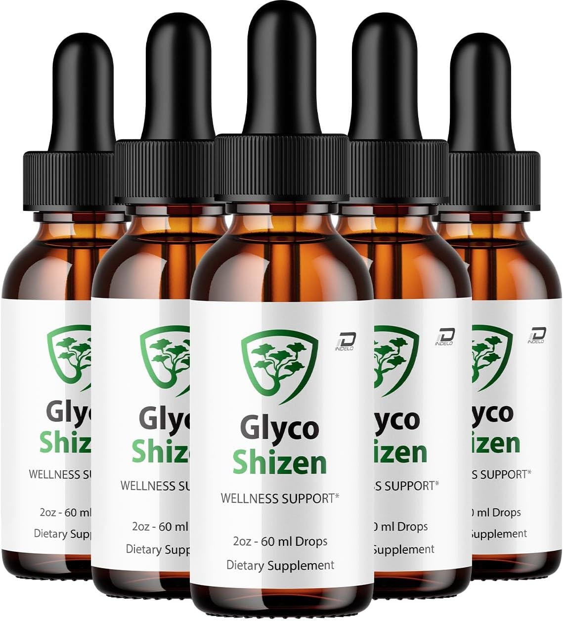 Glyco Shizen Healthy Formula – All Natural Liquid Supplement, Extra Strength (5 Pack) - görsel 1