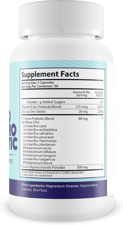 Max Neuro Calm Pro Probiotic - 40 Billion CFU Premium Formula