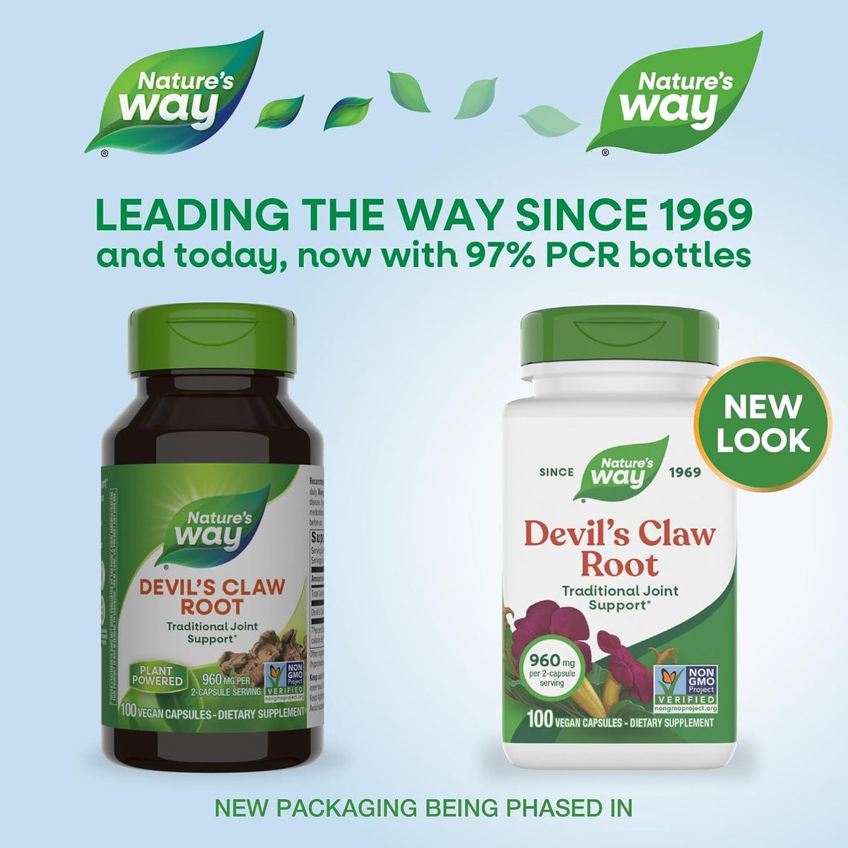 Nature's Way Devil's Claw Root, 960 mg per 2-Capsule Serving, 100 Vegan Capsules - görsel 2