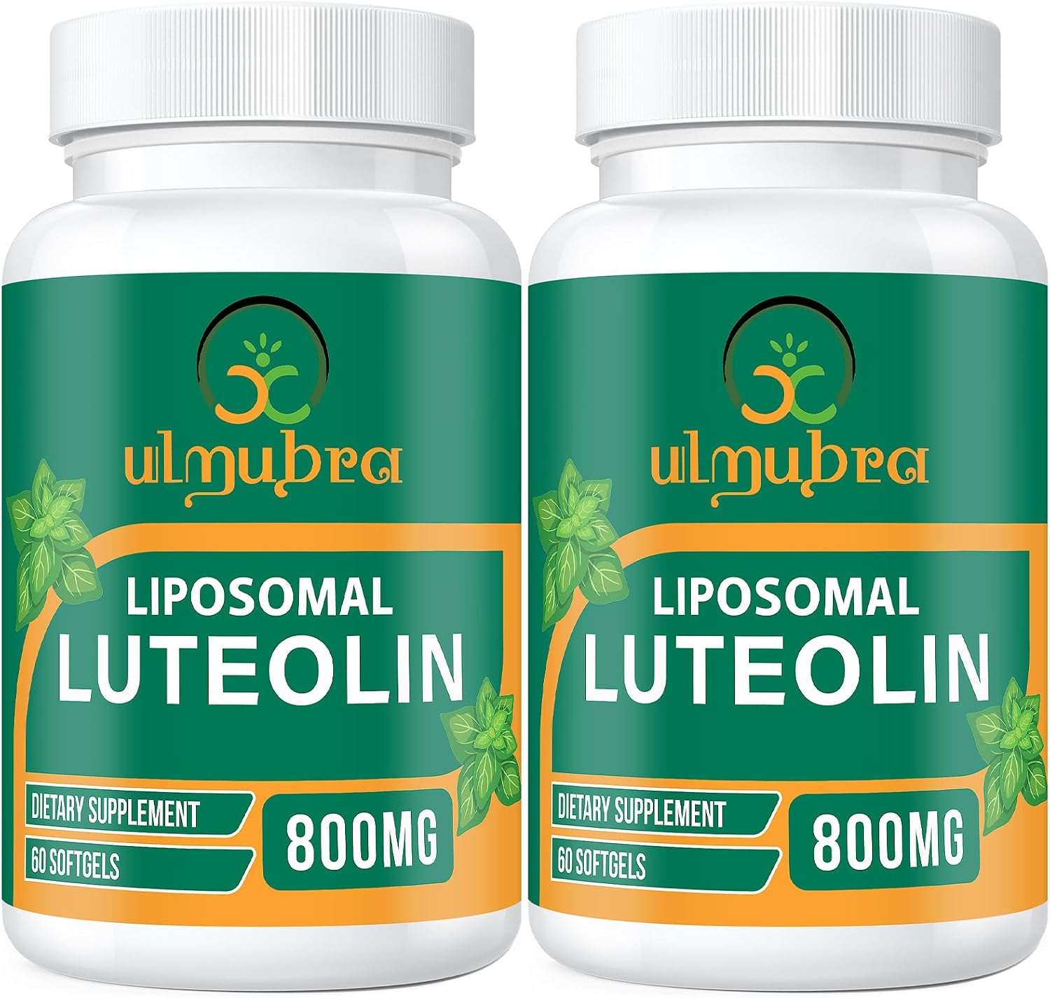 Ulmubra 800 MG Liposomal Luteolin Food Supplement - Enhanced Absorption, Premium Antioxidant for Brain & Overall Wellbeing, 60 Softgels - 30-Day Supply - görsel 7