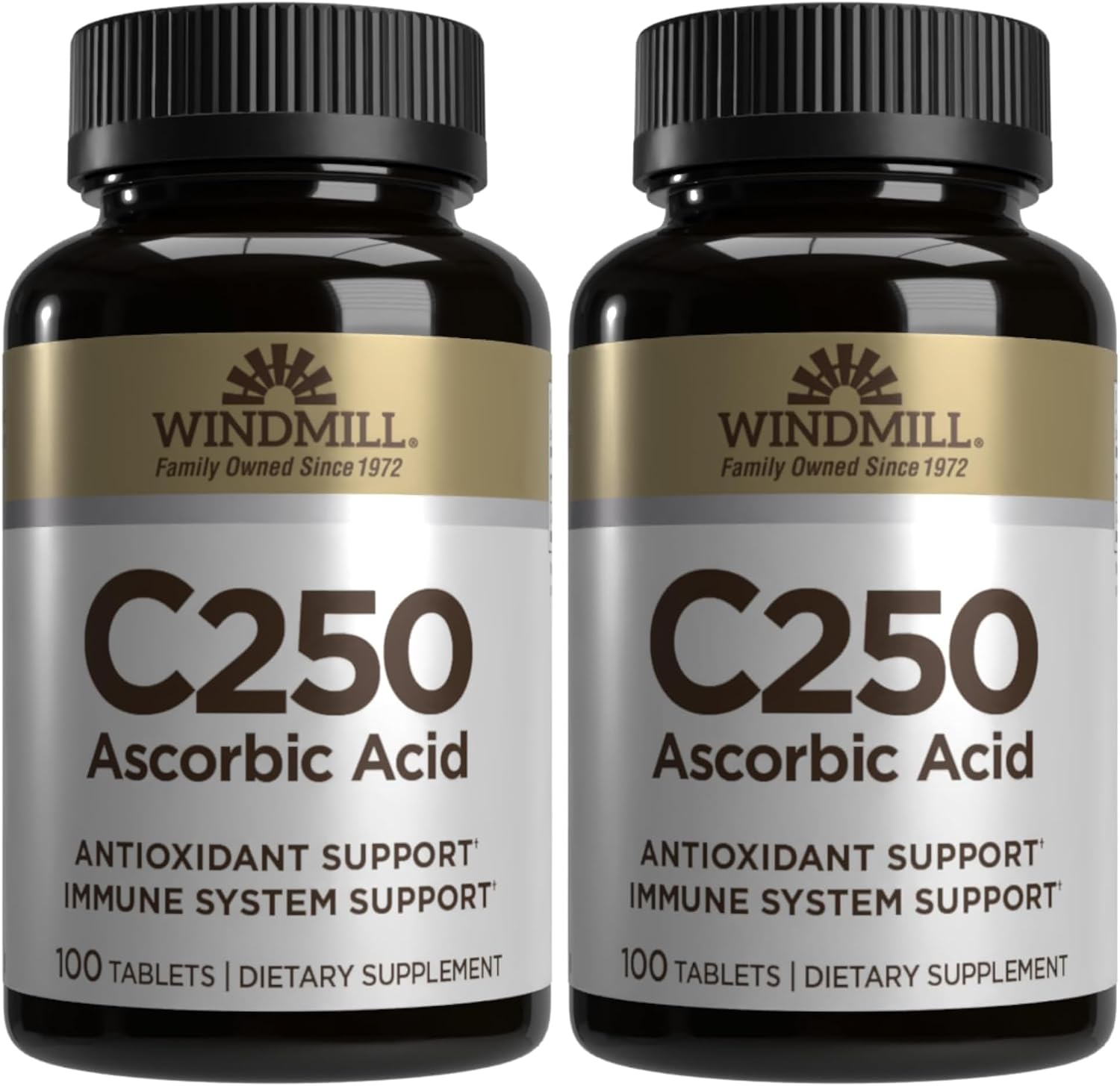 Vitamin C 250 mg Tablets – 100 Tablets by Windmill - görsel 6