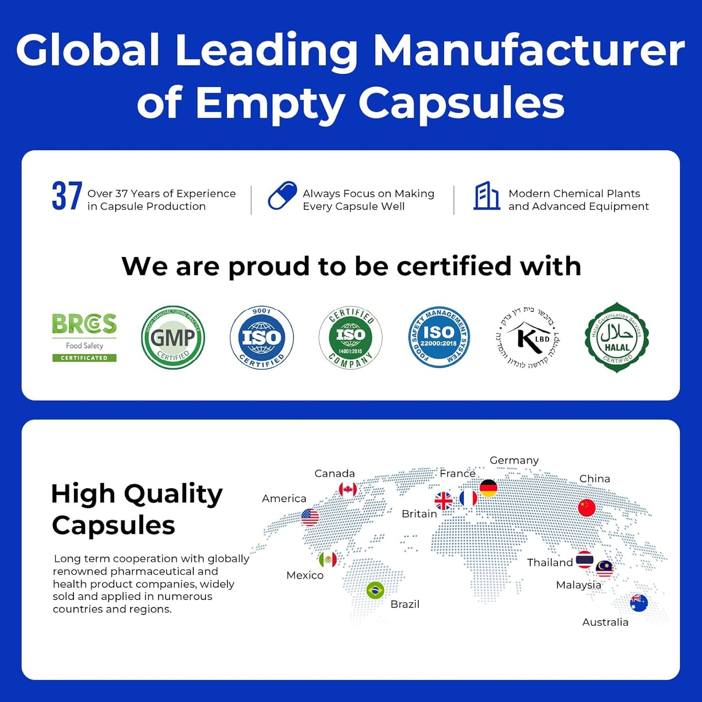 Empty Vegan Capsules Size 2 - 100 Count - DIY Filling with Micro Lab Spoons - görsel 4