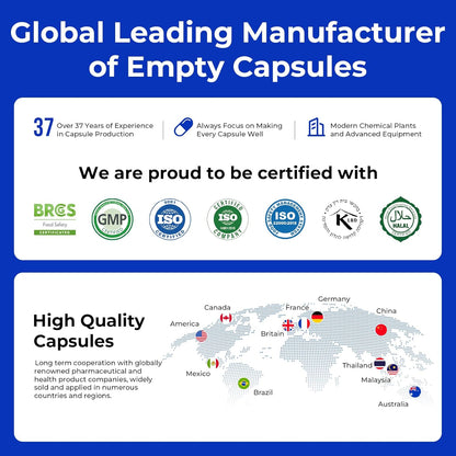 Empty Vegan Capsules Size 2 - 100 Count - DIY Filling with Micro Lab Spoons