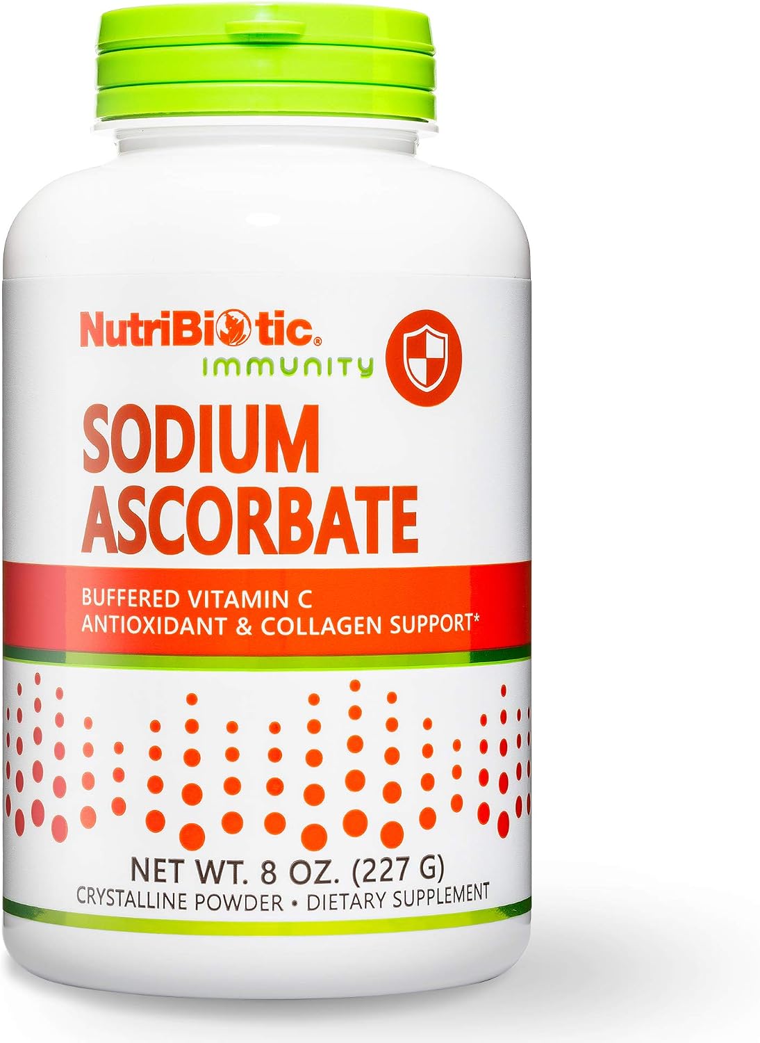 NutriBiotic Sodium Ascorbate Buffered Vitamin C Powder - Vegan, Non-GMO, Gluten Free, 8 oz - görsel 1
