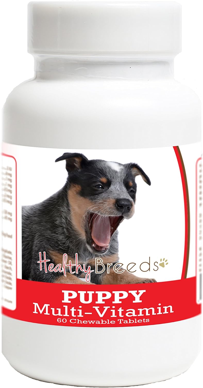 Healthy Breeds Australian Cattle Dog Puppy Dog Multivitamin Tablets, 60 Tablets - görsel 1
