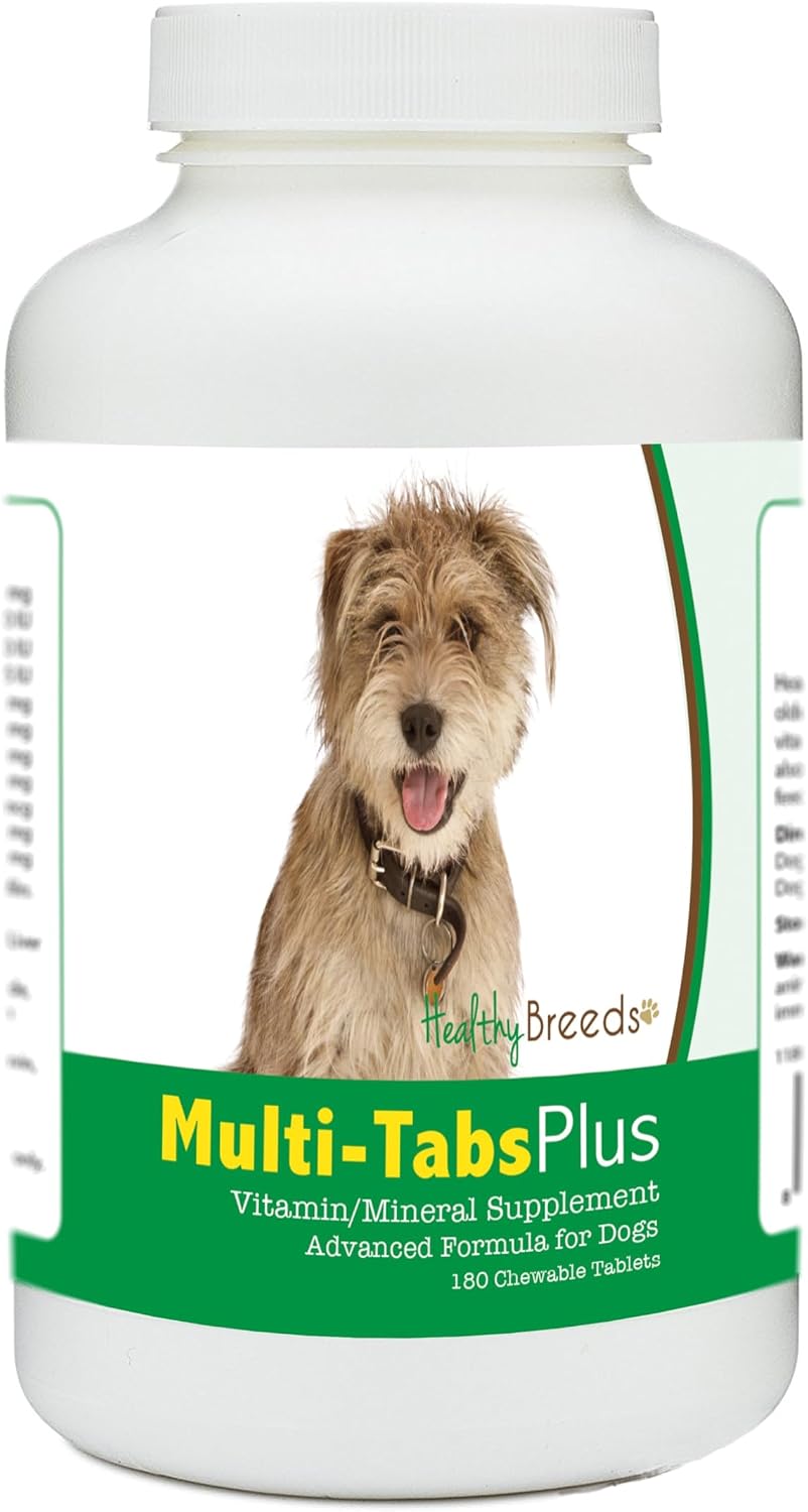 Healthy Breeds Mutt Multi-Tabs Plus Chewable Tablets - 180 Count - görsel 1