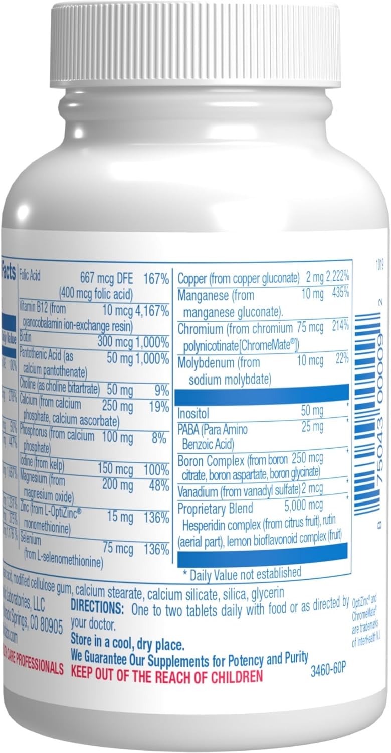 30-In-1 Adult Multivitamin without Iron – Over 50 Multivitamin for Women and Men - görsel 3