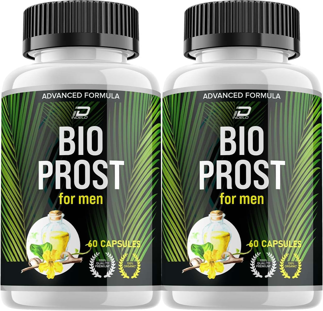 Bio Prost Supplement for Men – BioProst Pills Advanced Formula (2 Pack - 120 Capsules) - görsel 1