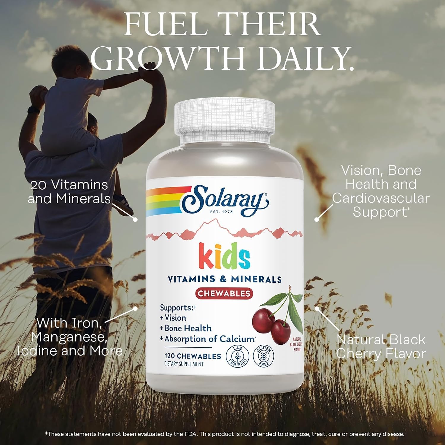 CHILDREN'S MULTI CHEW CHERRY 120 TABLETS - görsel 3