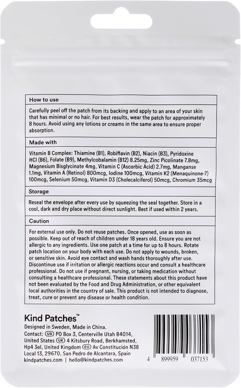 Boost Patches by Kind Patches (30 Count) - görsel 2