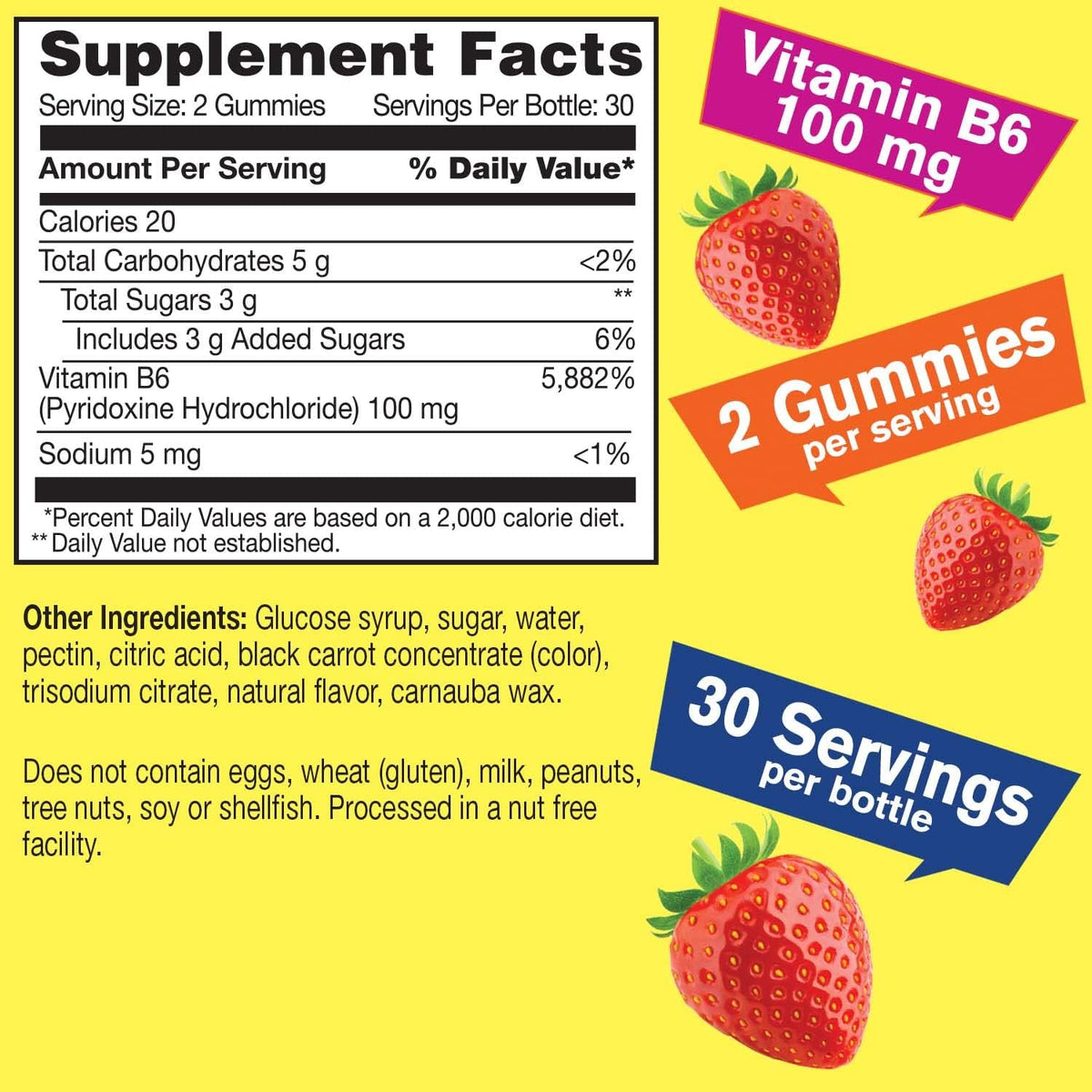 WellYeah High Potency Vitamin B6 Gummies - görsel 2