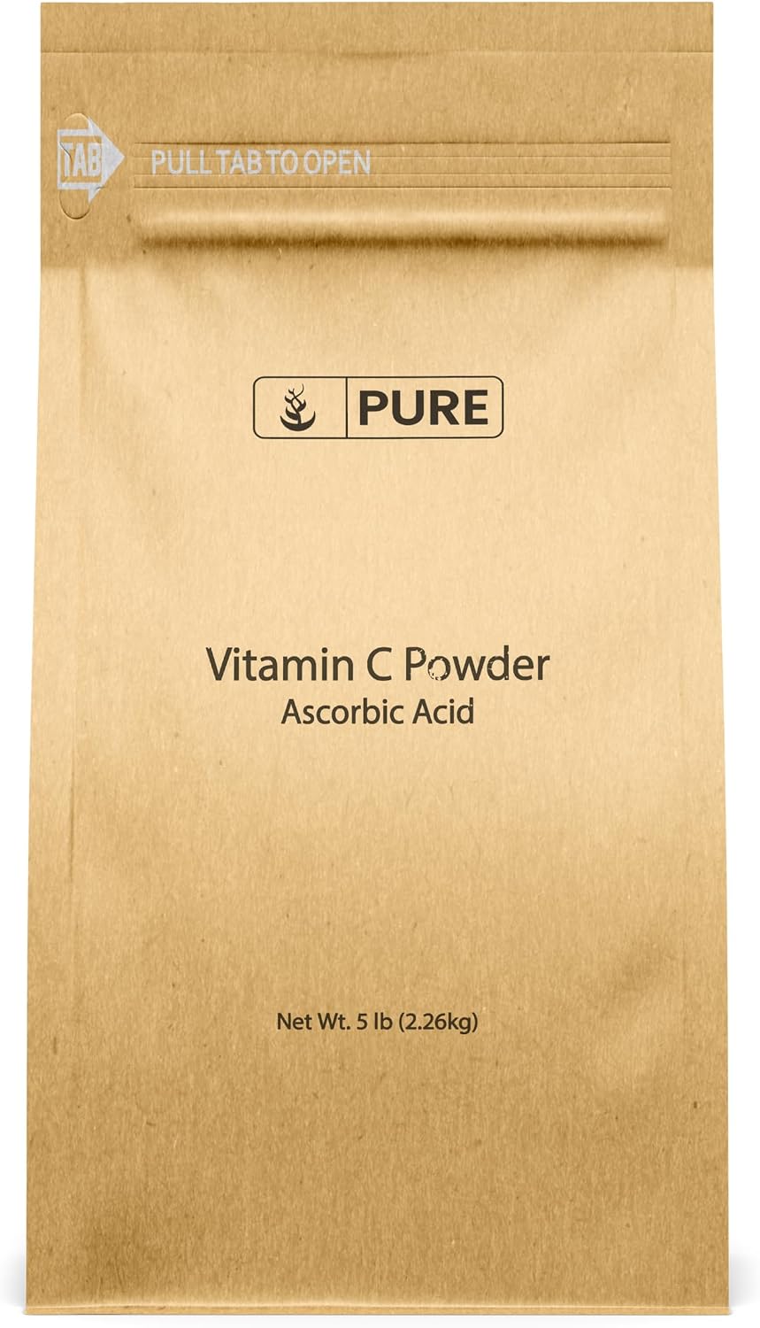 PURE ORIGINAL INGREDIENTS Vitamin C Powder (1 lb) Ascorbic Acid, Non GMO, Food Supplement - görsel 7