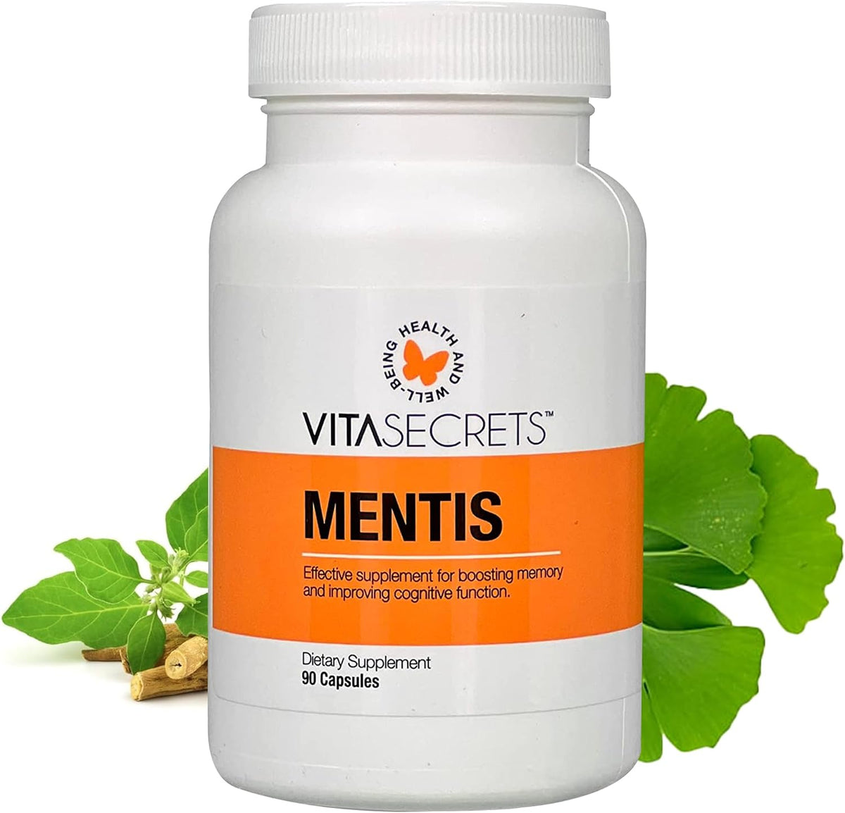 Vitasecrets Mentis Memory & Cognition Support Supplement - 90 Capsules - görsel 1