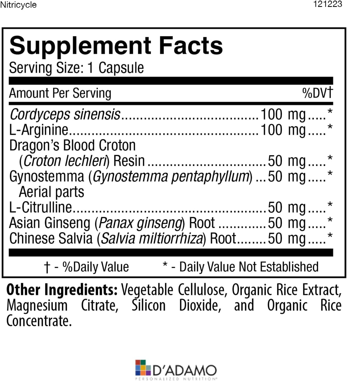 D'Adamo Personalized Nutrition Cardiac Synergy Stack - görsel 2