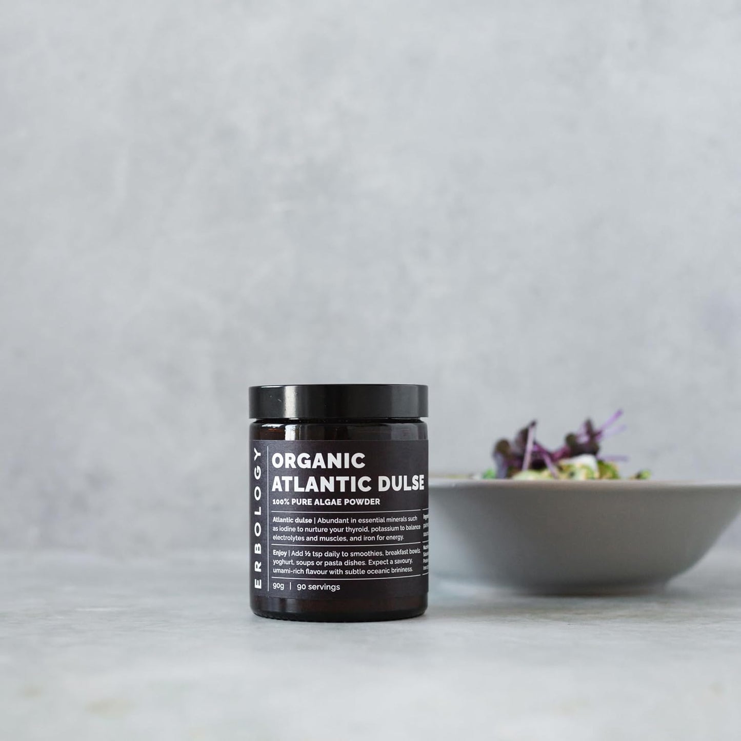 Erbology Organic Atlantic Dulse Powder (90 g, 90 Servings) - görsel 2