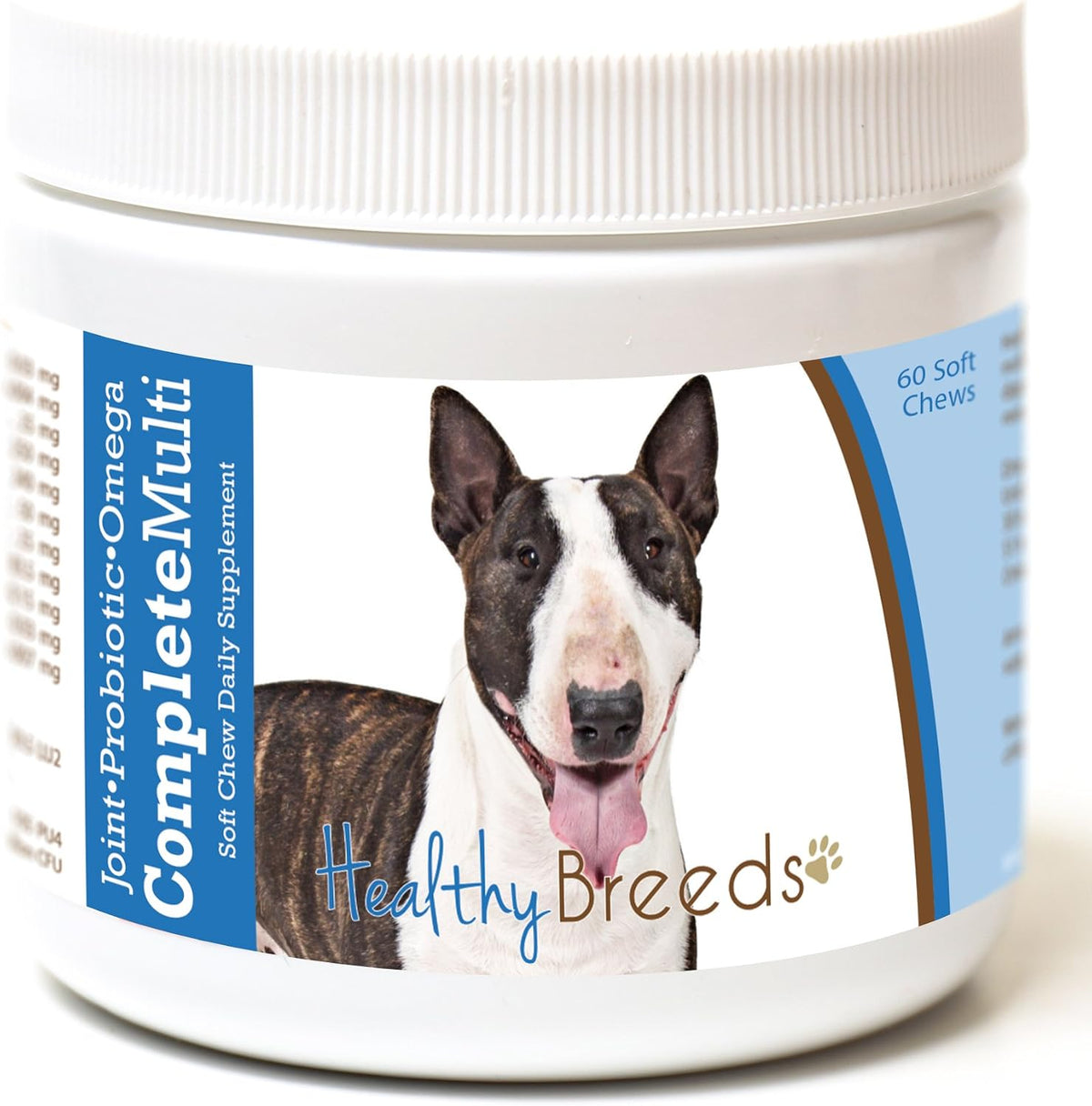 Healthy Breeds Miniature Bull Terrier All-in-One Multivitamin Soft Chews 60 Count - görsel 1