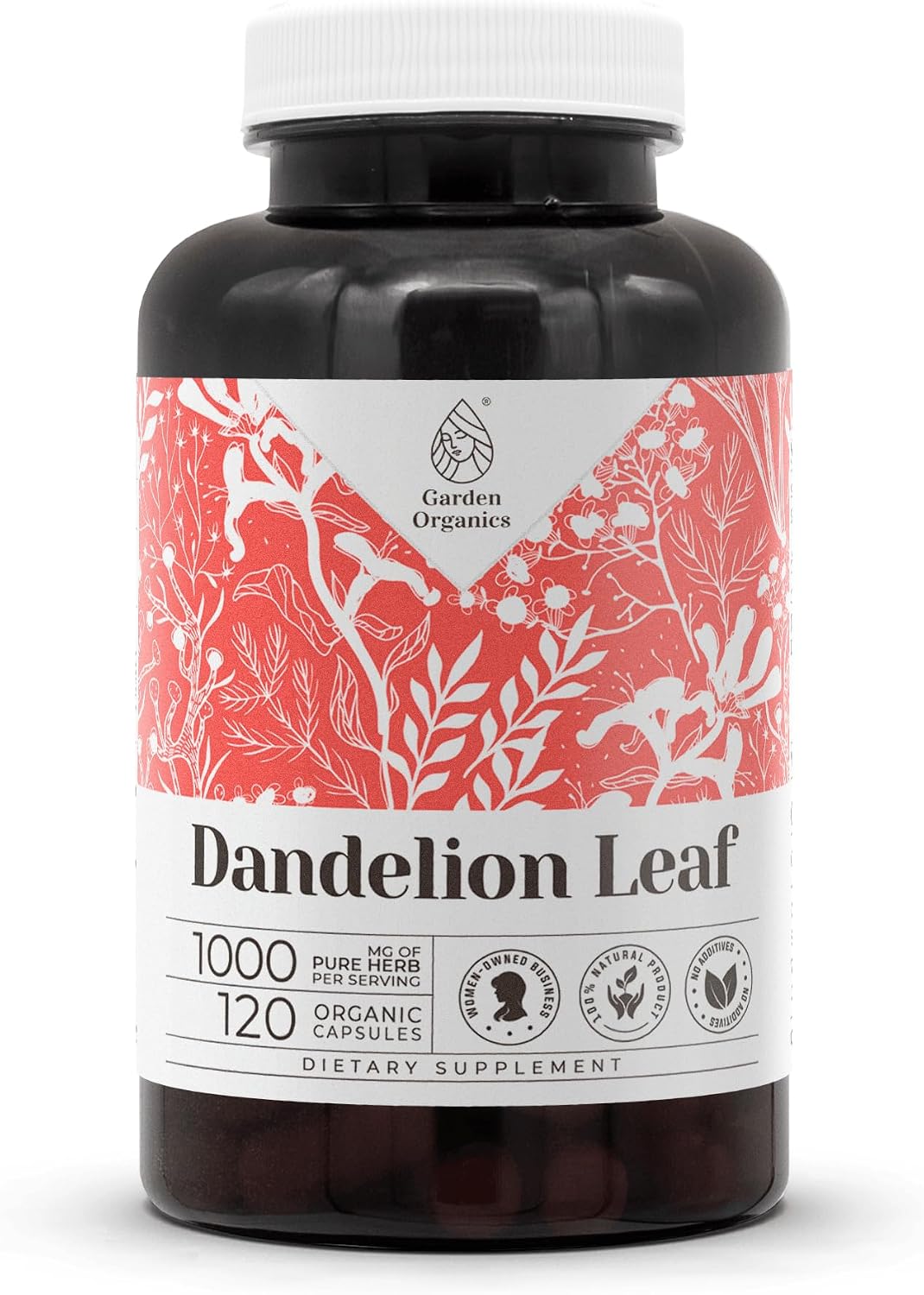 Garden Organics Dandelion Leaf 120 Capsules - görsel 1