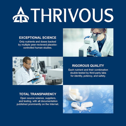 Thrivous Omega Cardioprotector – Advanced Heart & Circulation Support – 60 Vegan Capsules