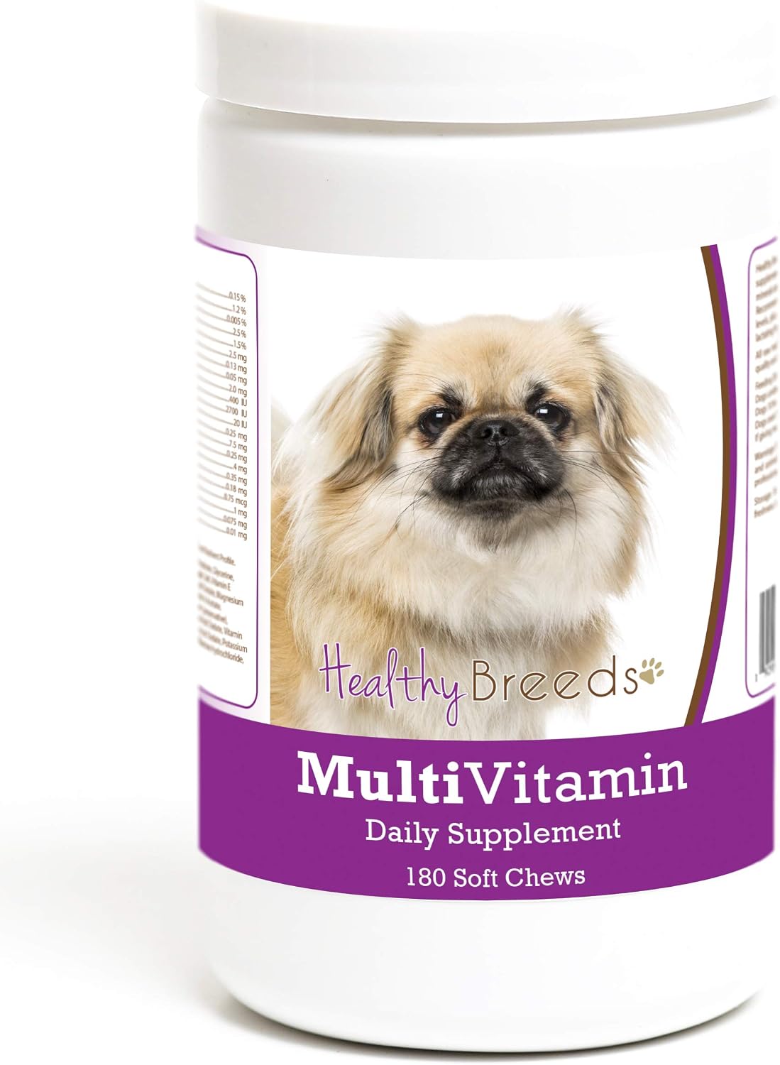 Healthy Breeds Tibetan Spaniel Multivitamin Soft Chew for Dogs 180 Count - görsel 1