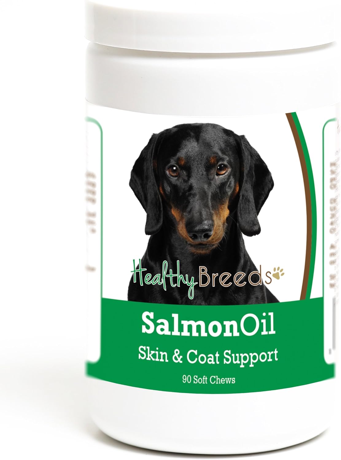 Healthy Breeds Dachshund Salmon Oil Soft Chews 90 Count - görsel 1