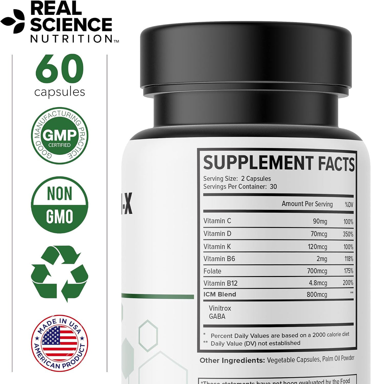 Real Science Nutrition Intermittent Claud-X Miracle - görsel 8