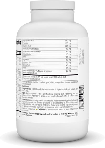 Source Naturals Mental Edge – Brain Boosting Supplement with Eleuthero Root – 240 Tablets