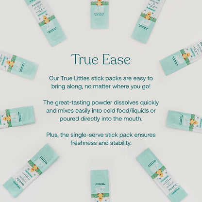 True Grace True Littles – Children's Daily Probiotic + Vitamin D3 – 30 Stick Packs