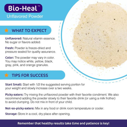 5-in-1 Bio-Heal® Probiotic for Kids, Men & Women (Powder) – Gut Health, Immune Support and Constipation Relief