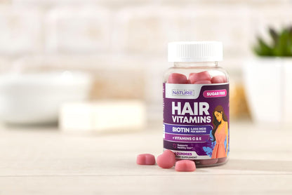 Built by Nature Hair, Skin and Nails Gummies for Women, 60 Gummies
