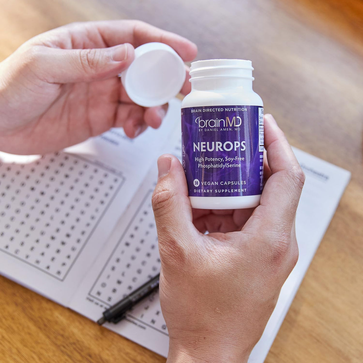 BRAINMD NeuroPS – Phosphatidylserine 150 mg – Memory, Focus and Energy Support - görsel 7