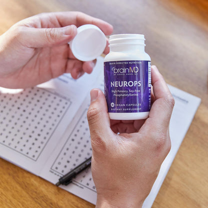 BRAINMD NeuroPS – Phosphatidylserine 150 mg – Memory, Focus and Energy Support