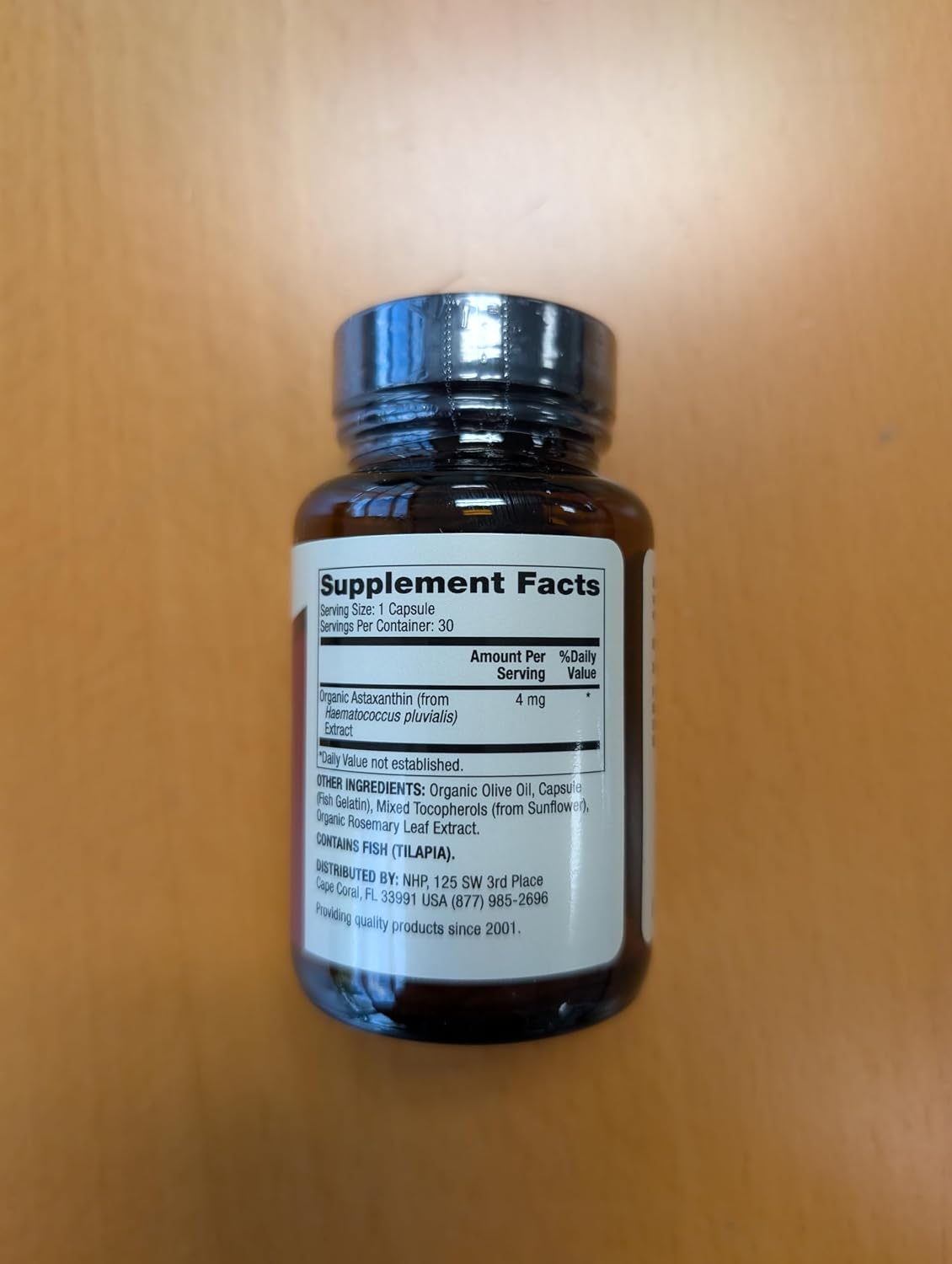 Dr. Mercola Organic Astaxanthin - 4 mg Antioxidant Support - 30 Capsules - görsel 9