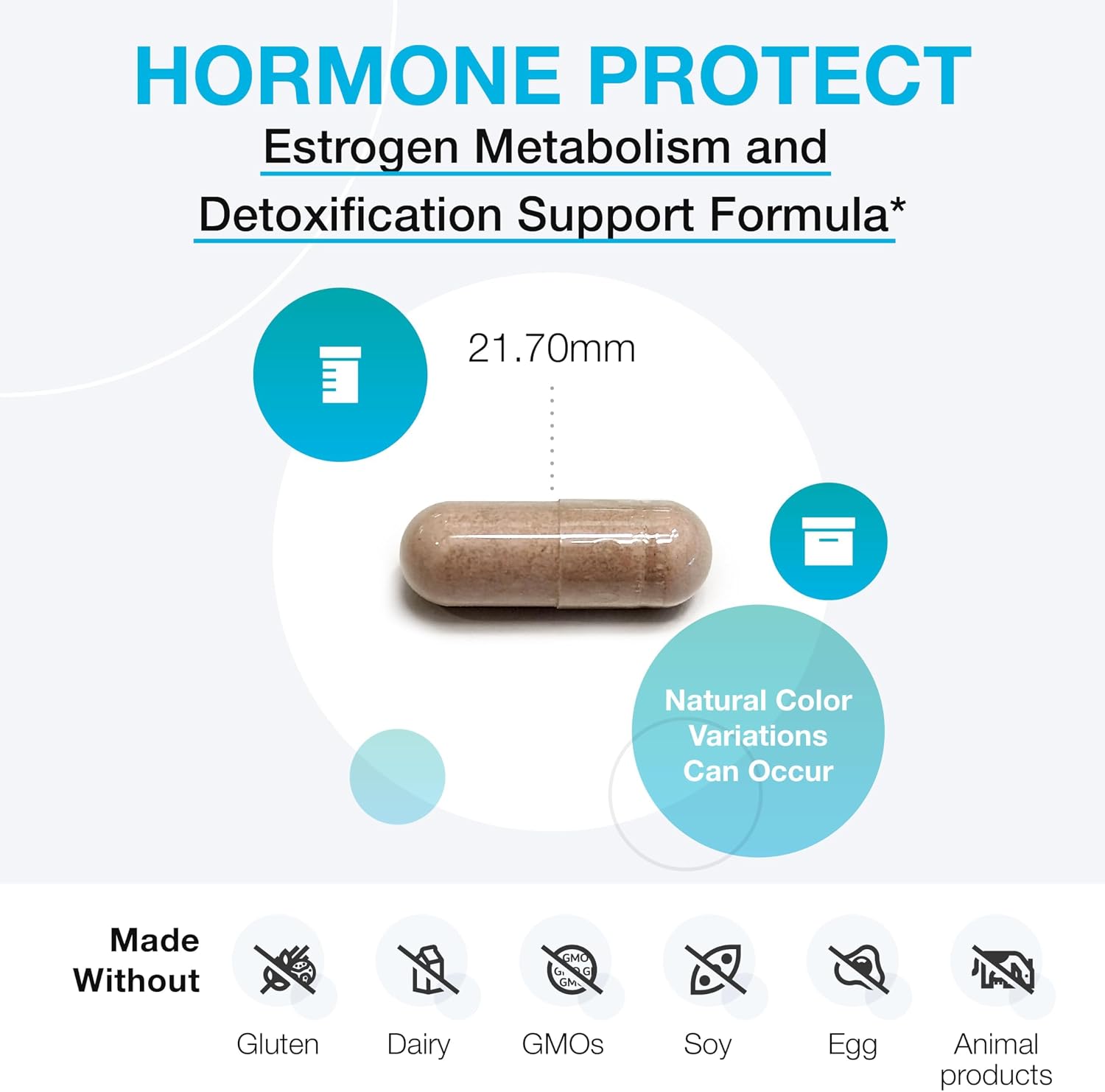 XYMOGEN Hormone Protect - Oestrogen Metabolism Support with DIM - 60 Capsules - görsel 4