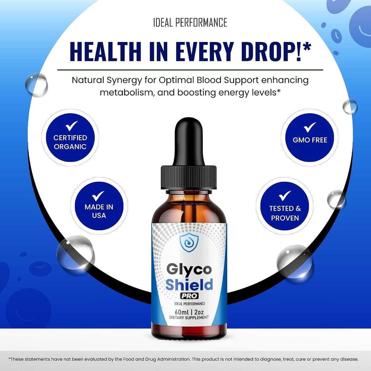 Glyco Shield Drops, Official GlycoShield Blood Formula Support Supplement - Maximum Strength, All Natural Formula (2 Pack) - görsel 5