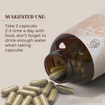 Garden Organics Bugleweed 120 Capsules - High-Potency Herbal Supplement