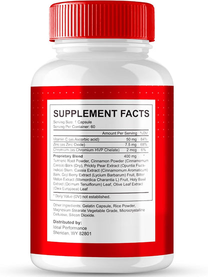 Vitaseal Capsules - Blood Support Food Supplement, Premium Formula for Healthy Circulation & Stable Levels (5 Pack)