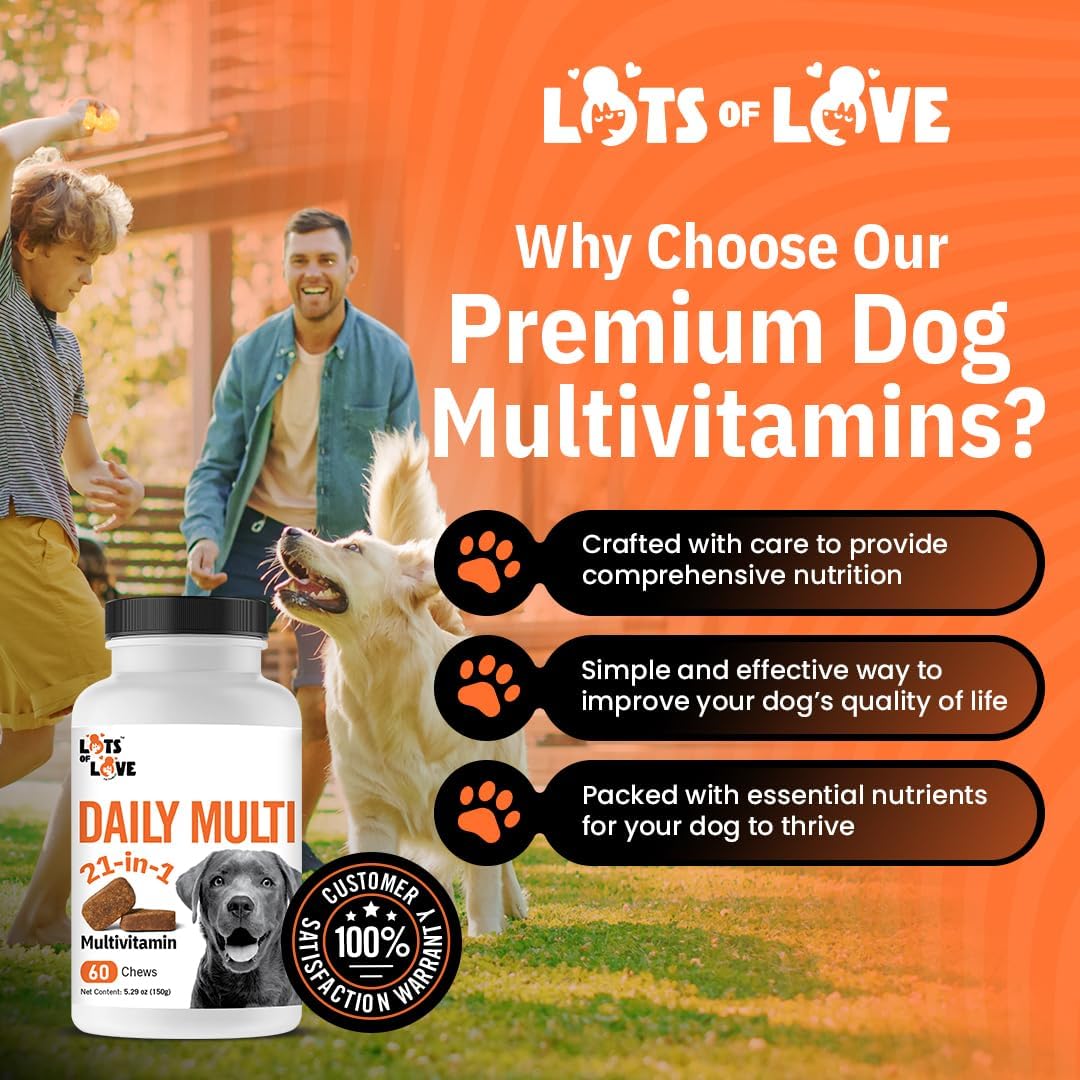 LotsOfLove Daily Multi Dog Chews (60 Chews) - görsel 4