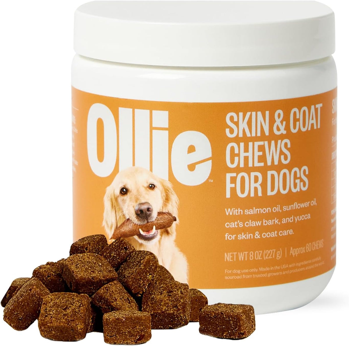 Ollie Belly Rubs Probiotic Dog Chews for Digestive Health, 60 Chews - görsel 8