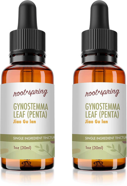 Gynostemma Leaf Tincture - Organic Jiao Gu Lan Liquid Extract by root + spring