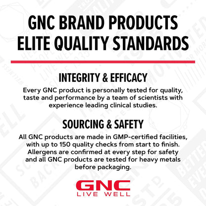 GNC Vitamin B12 2500mcg Supplement, Essential for Carbohydrate Metabolism and Energy Production, 60 Chewable Tablets