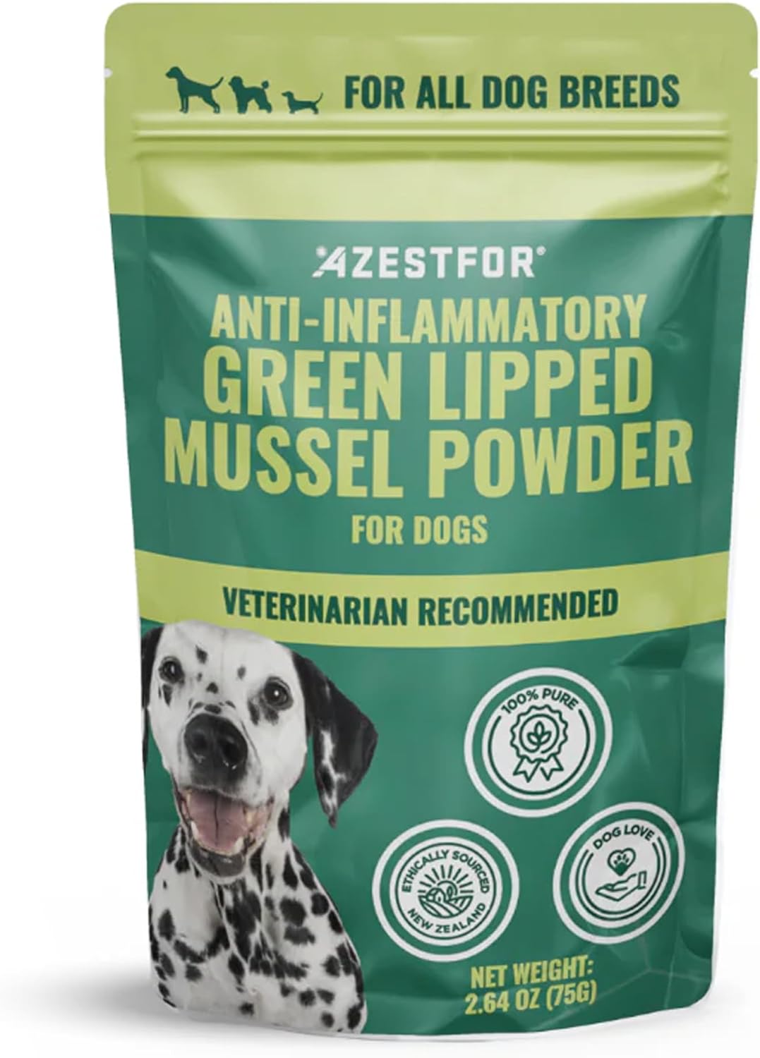 Azestfor Green Lipped Mussel Powder for Dogs - görsel 1