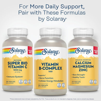 Solaray B-Complex 100 - 250 Capsules