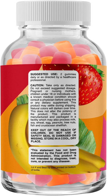 Phytoral Chewable Vitamin D3 Gummies for Adults - 2000 IU - Immune & Bone Health - 60 Count