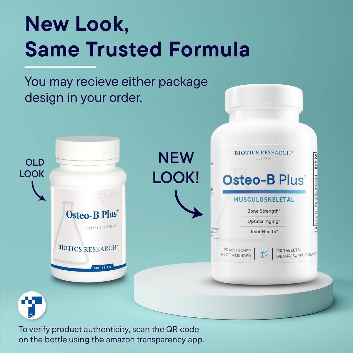 Biotics Research Osteo B Plus - 180 Tablets - görsel 4