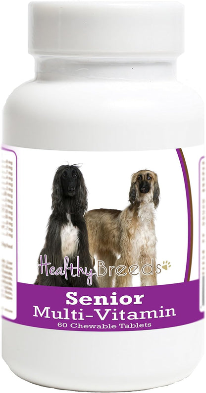 Healthy Breeds Briard Senior Dog Multivitamin Tablets, 60 Count