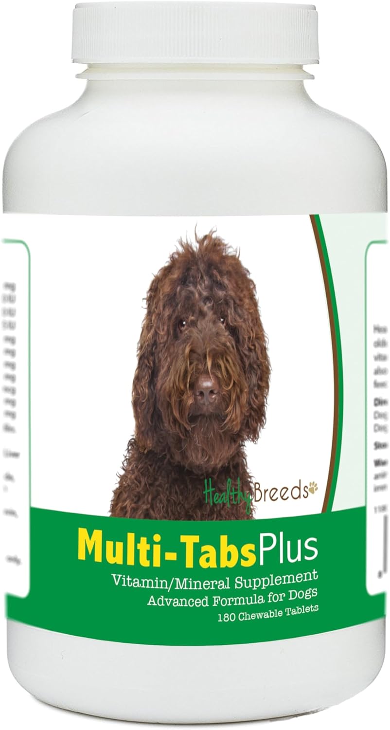Healthy Breeds Labradoodle Multi-Tabs Plus Chewable Tablets 180 Count - görsel 1
