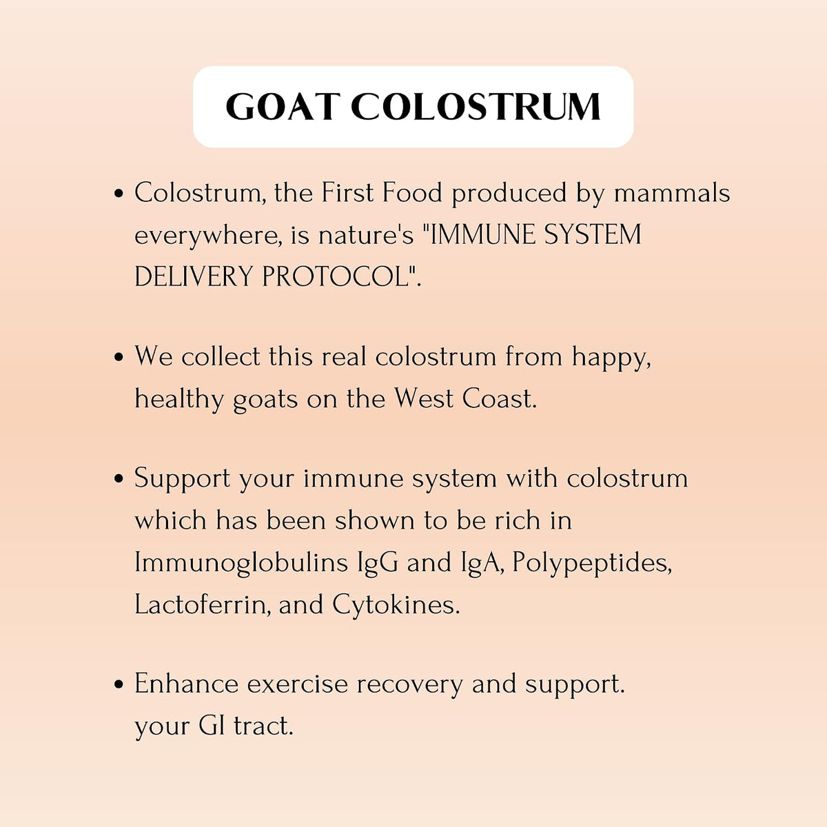 Mt. Capra Goat Colostrum – Grass-Fed, Rich in Immunoglobulins, 50g (17 Servings) - görsel 5
