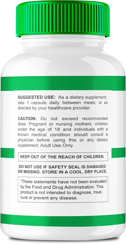Gluconull Capsules - General Health Food Supplement, Maximum Strength, All-Natural Formula (60 Capsules)